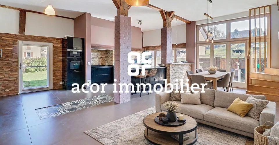 Maison familiale avec jardin, piscine et revenu locatif