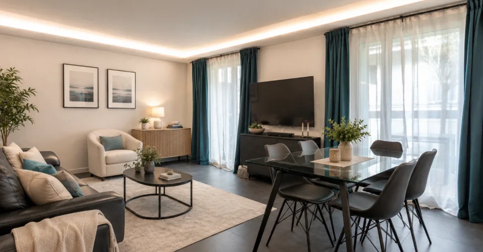 Triplex + sous sol familial rénové
