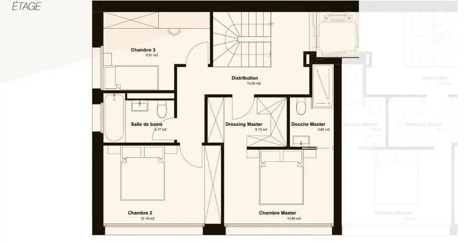 RARE. Appartement panoramique sans nuisance ! – Foto 11 von 12