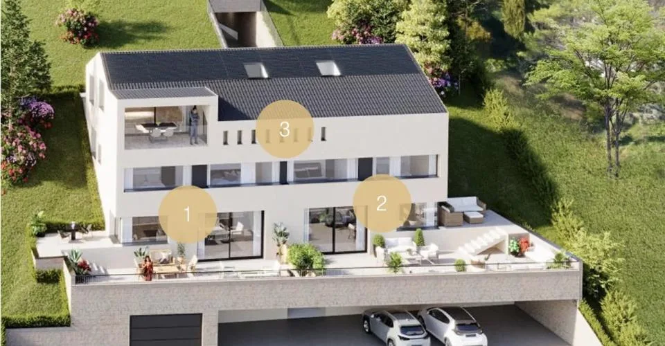 RARE. Appartement panoramique sans nuisance ! – Foto 8 von 12