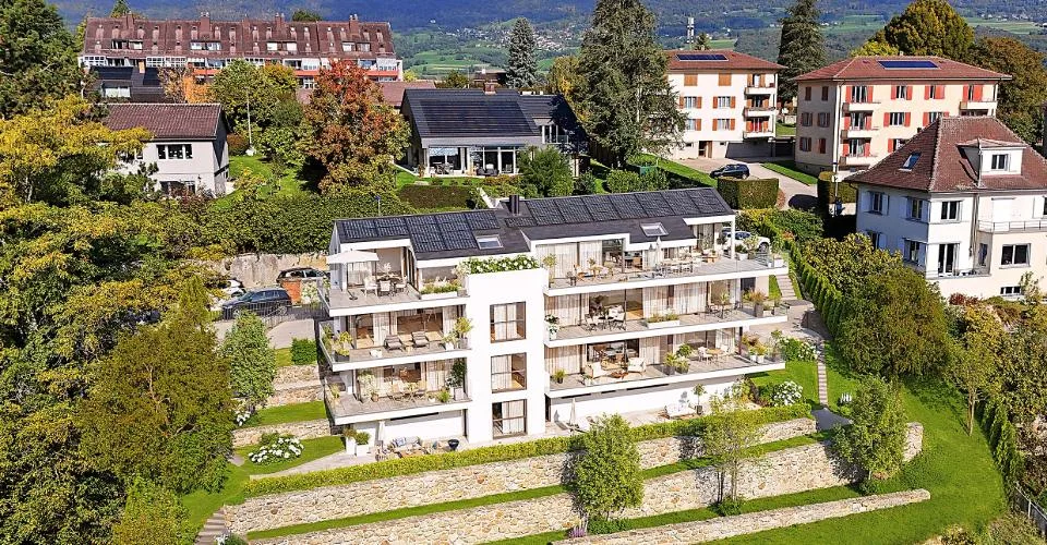 GRANDSON (VD) PPE DE TROIS APPARTEMENTS DE HAUT STANDING VUE EXCEPTIONNELLE