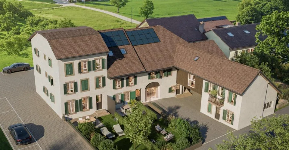 Promotion Les Vergers de Chamblon - 6 Magnifiques appartements avec terrasses et jardins privatifs