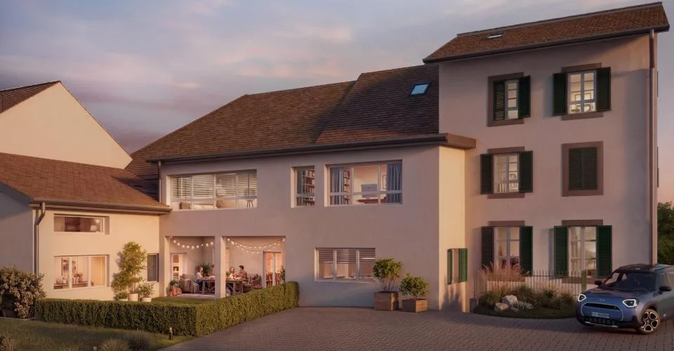 Promotion Les Vergers de Chamblon - 6 Magnifiques appartements avec terrasses et jardins privatifs