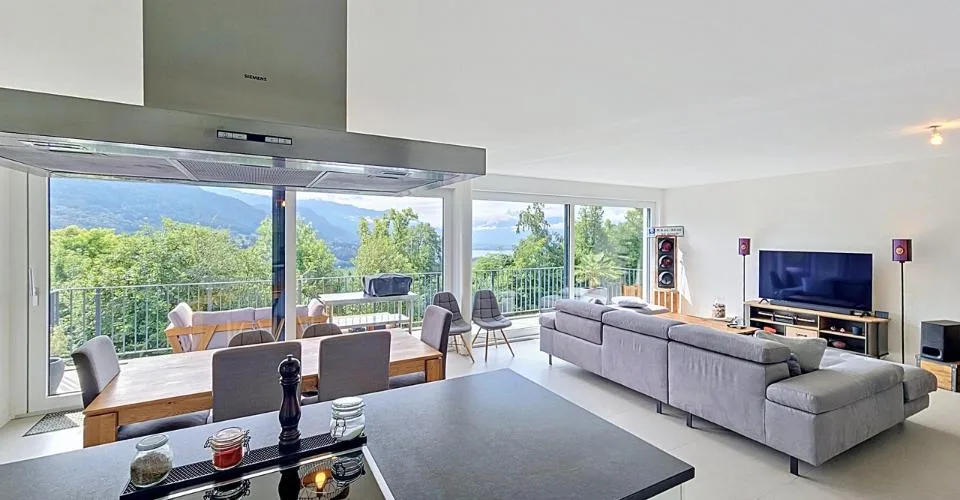 Magnifique appartement de 4,5 pièces - Terrasse et vue sur le lac