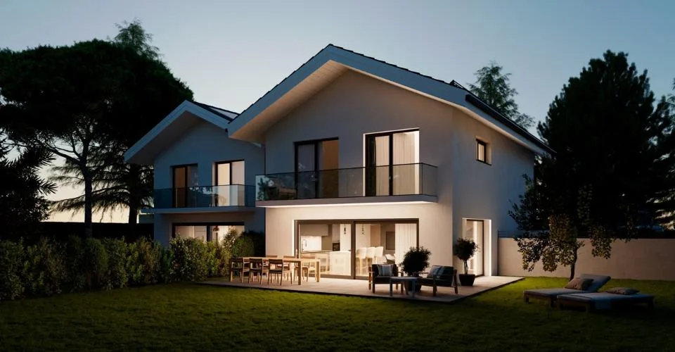 Villas familiales avec grand jardin