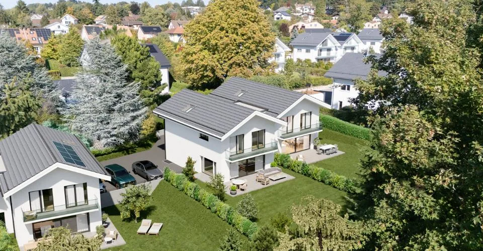 Villas familiales avec grand jardin