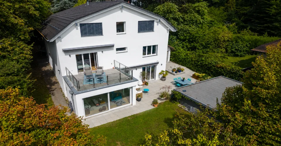 Lausanne, quartier Chailly, Villa Contemporaine d'Exception