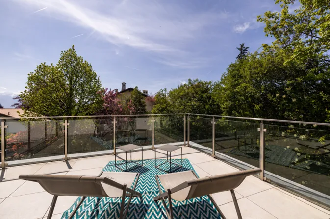 Lausanne, quartier Chailly, Villa Contemporaine d'Exception