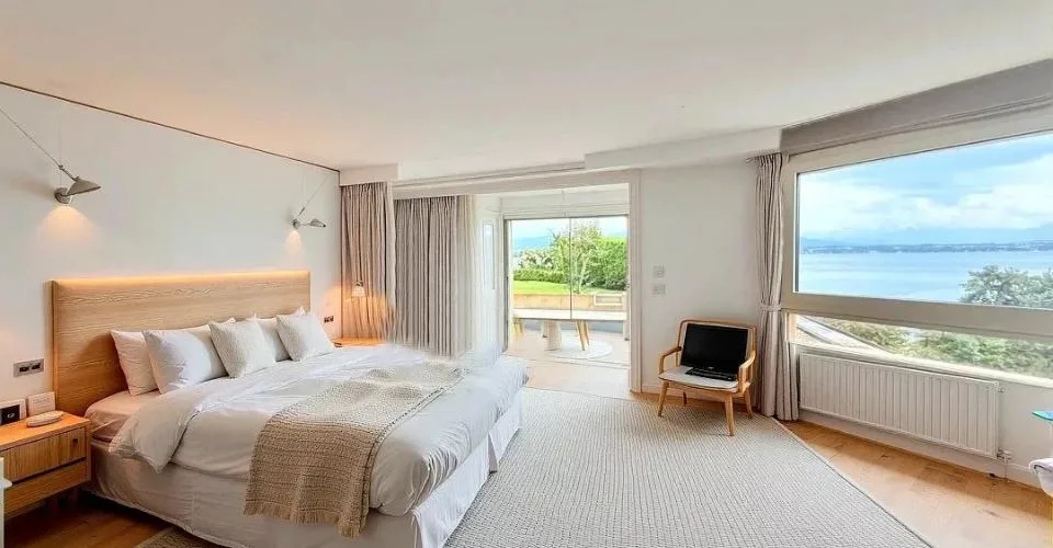 Penthouse de luxe à Tannay, vue sur le lac Leman et les Alpes – Foto 7 von 13