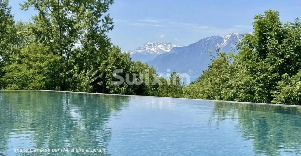 Villa contemporaine d'exception, aux portes de Lausanne
