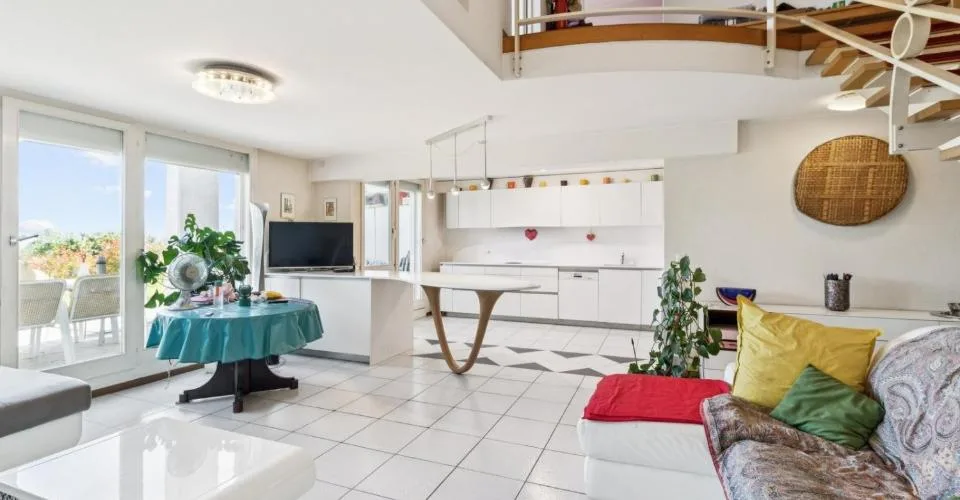 Duplex avec vue exceptionnelle sur le lac - Une terrasse sur le Léman