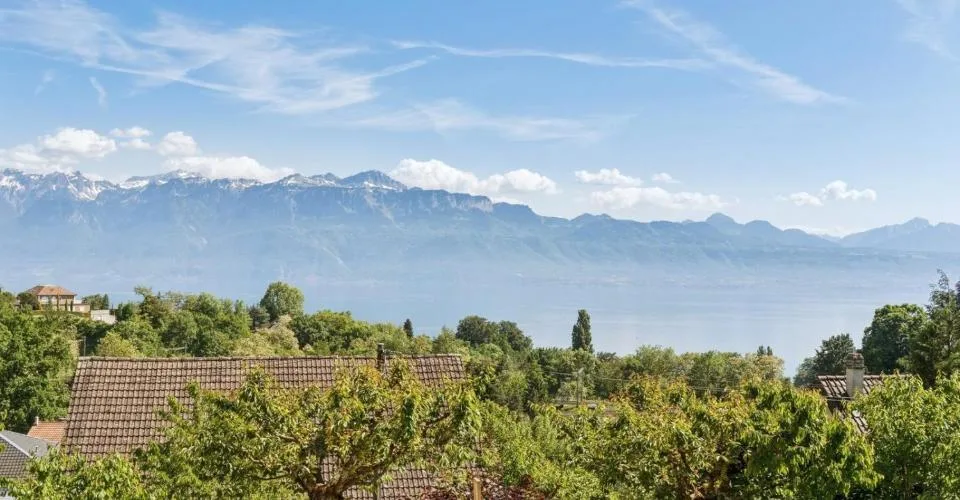 Duplex avec vue exceptionnelle sur le lac - Une terrasse sur le Léman