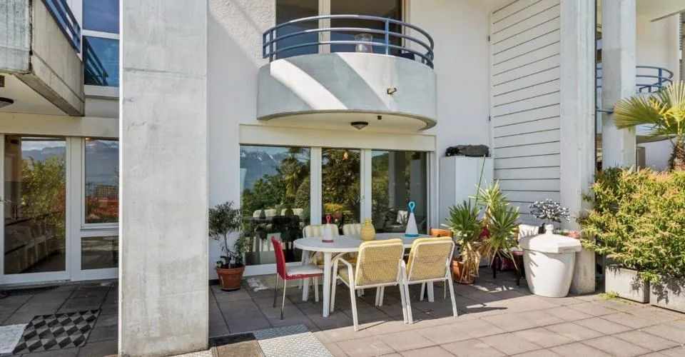 Duplex avec vue exceptionnelle sur le lac - Une terrasse sur le Léman