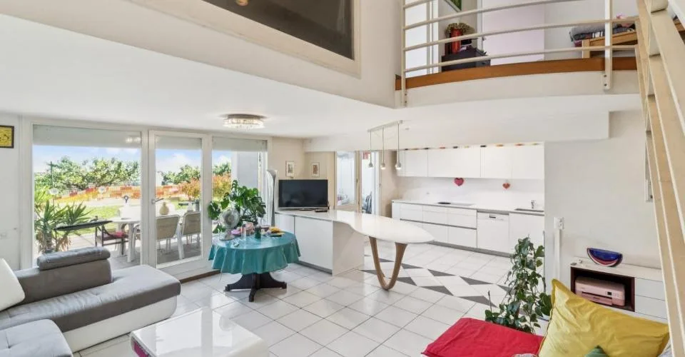 Duplex avec vue exceptionnelle sur le lac - Une terrasse sur le Léman