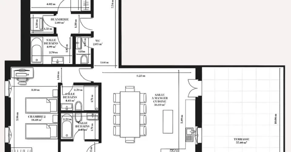 Superbe appartement neuf au coeur du village