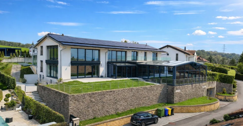 Villa contemporaine d'exception aux portes de Lausanne