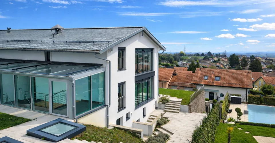Villa contemporaine d'exception aux portes de Lausanne
