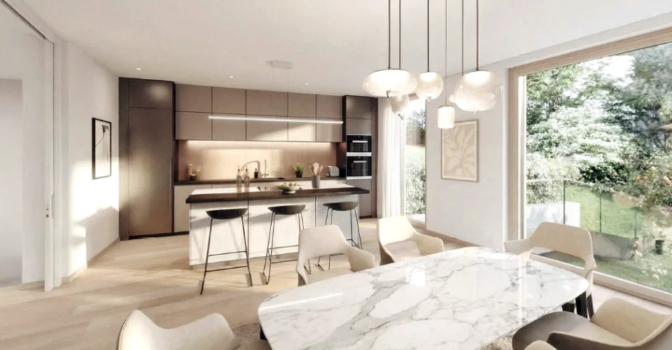 Grande villa de 6 pièces + cuisine avec vue lac aux finitions haut-de-gamme à vendre sur plan