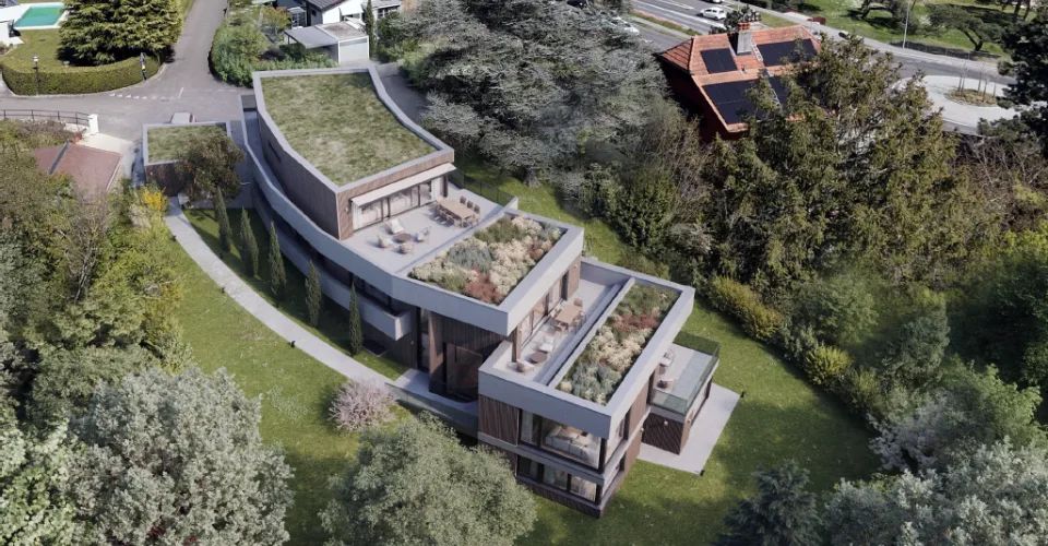 Grande villa de 6 pièces + cuisine avec vue lac aux finitions haut-de-gamme à vendre sur plan