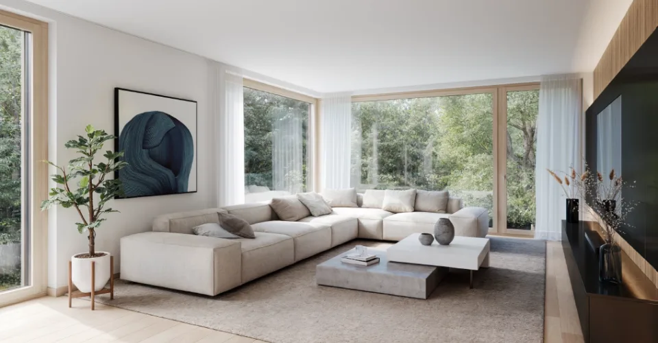 Grande villa de 6 pièces + cuisine avec vue lac aux finitions haut-de-gamme à vendre sur plan