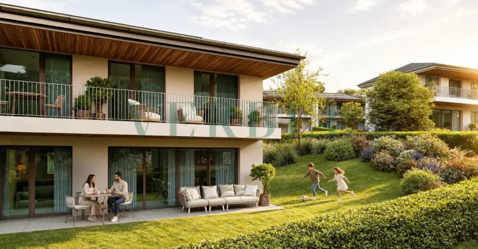 Nouvelle villa jumelle avec permis en force