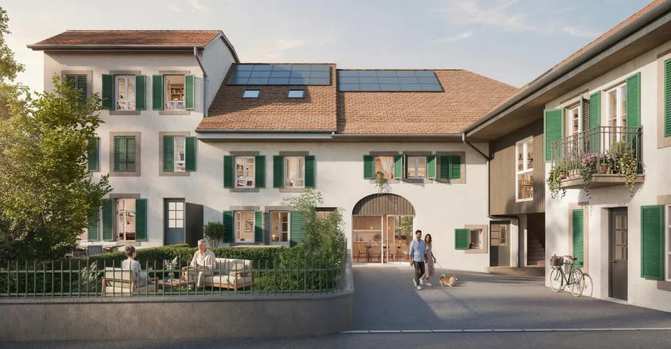 Promotion Les Vergers de Chamblon - 6 Magnifiques appartements avec terrasses et jardins privatifs