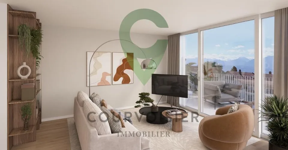 Lot A4 – superbe 3,5 pièces profitant d'un beau balcon