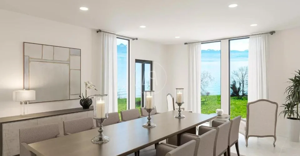 Projet d'une luxueuse villa contemporaine pied dans l'eau, Rolle – photo 11 sur 13