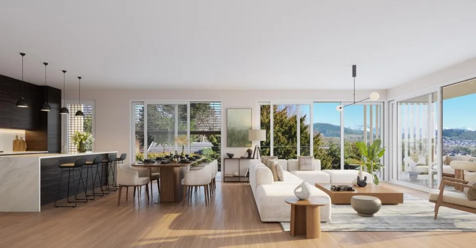 Villa avec vue sur les hauteurs de Lutry
