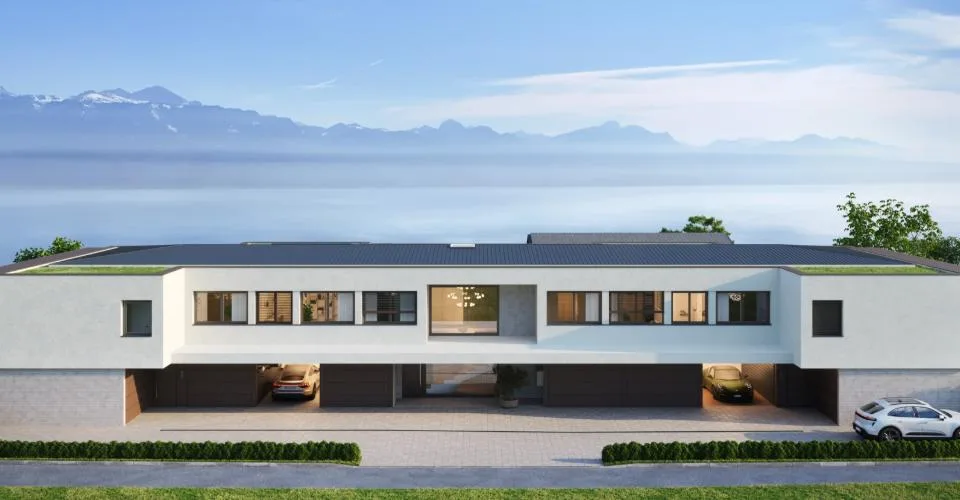Villa avec vue sur les hauteurs de Lutry