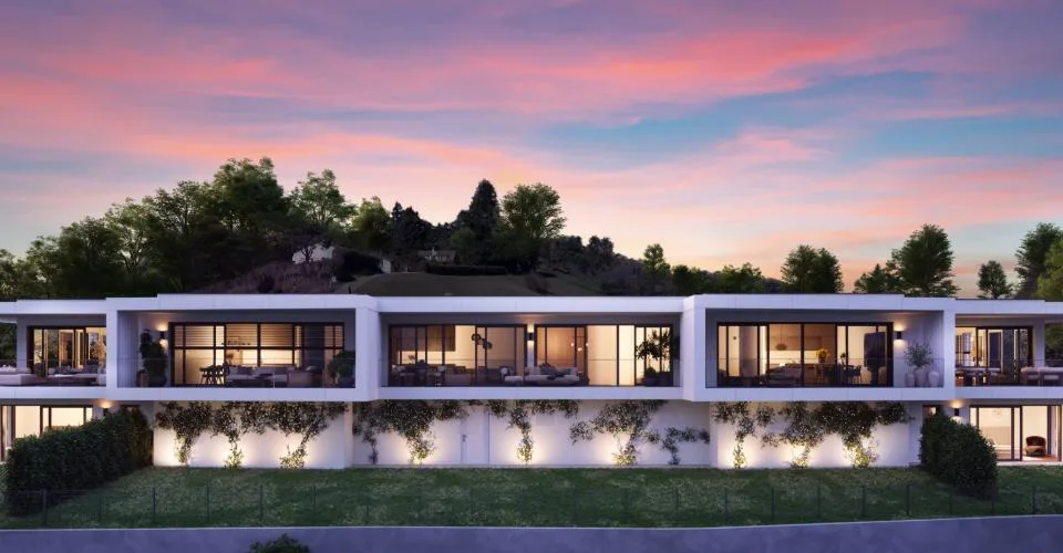 Villa avec vue sur les hauteurs de Lutry