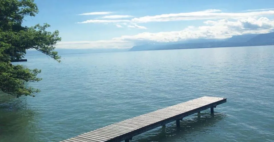 Propriété d'Exception Pieds dans l'Eau avec Ponton Privé