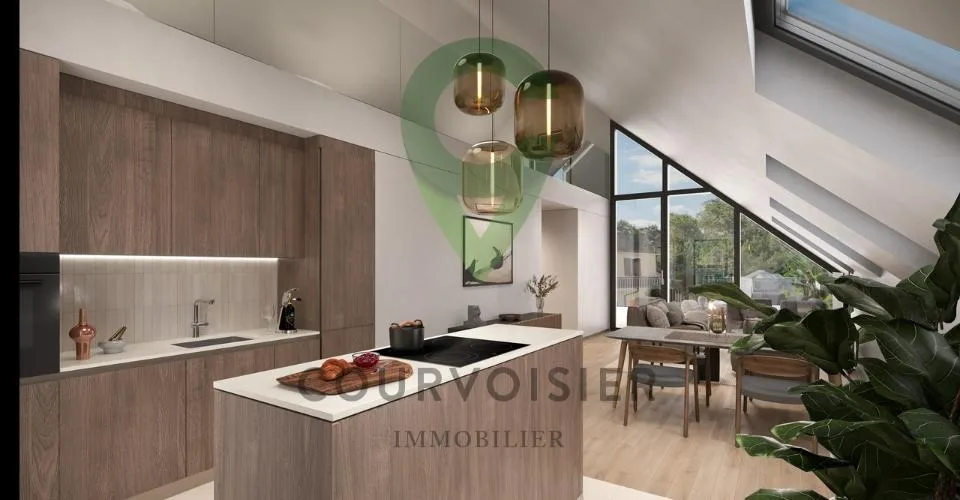 Attique d'exception avec terrasse panoramique aux portes de Rolle
