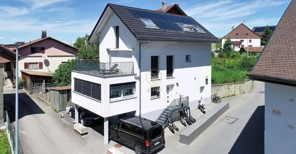 CHAVANNES-SUR-MOUDON - maison lumineuse individuelle récente de 6 pièces sur 3 niveaux
