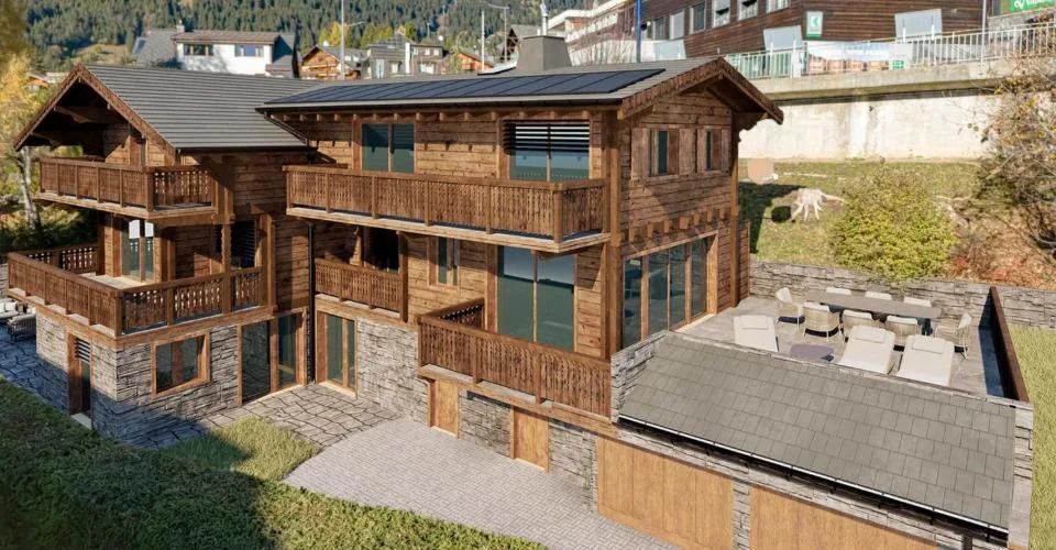 Chalet à transformer Villars centre