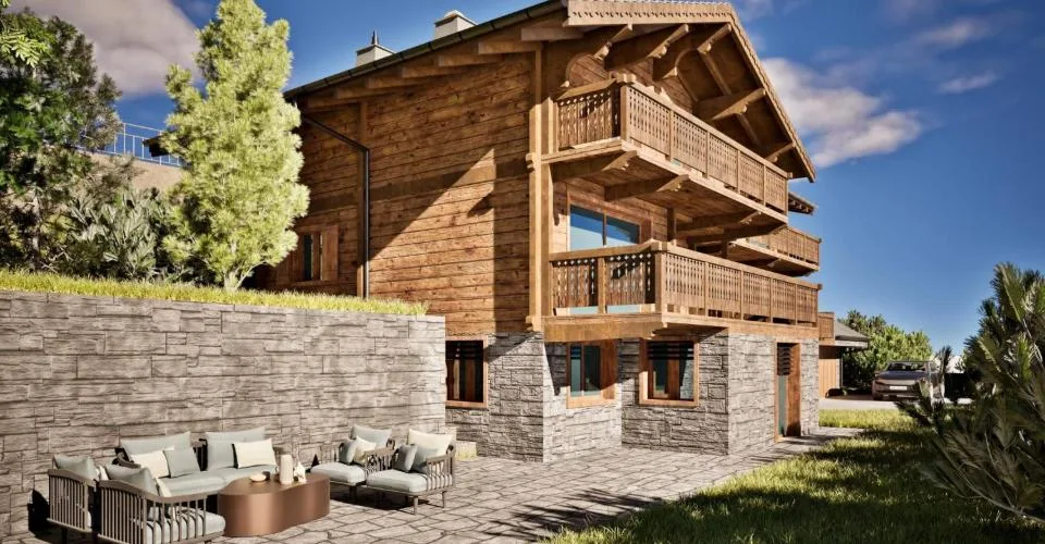 Chalet à transformer Villars centre