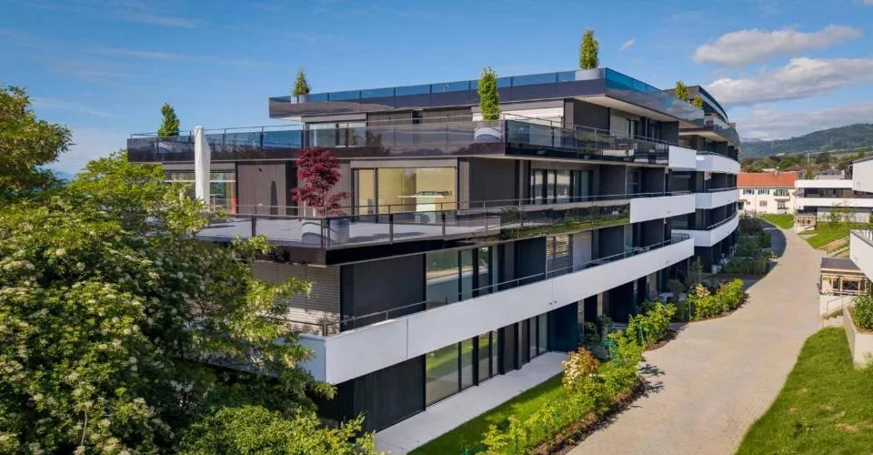 Appartement neuf 3.5 pièces avec terrasse et jardin privatif