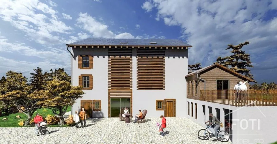 Superbe rez-de-jardin rénové - Alliez confort moderne et écologie