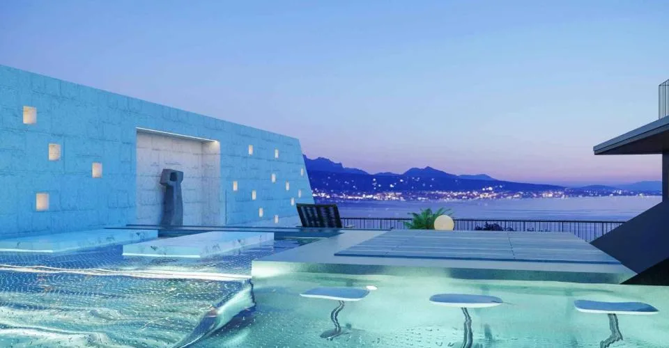 Somptueux appartement neuf en attique de 5.5 pièces avec piscine privative à vendre à Chexbres