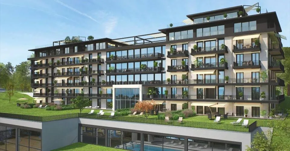 Somptueux appartement neuf en attique de 5.5 pièces avec piscine privative à vendre à Chexbres