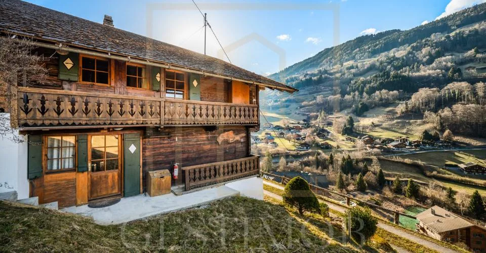 Exclusivité : Magnifique chalet authentique avec potentiel