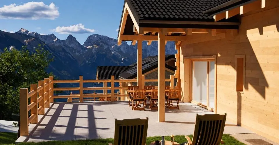 Chalet d'exception avec vue panoramique