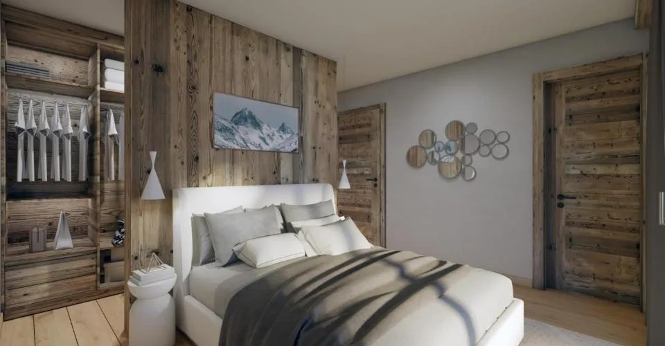 Crans-Montana, 4,5 pièces de haut standing en rez jardin avec vue