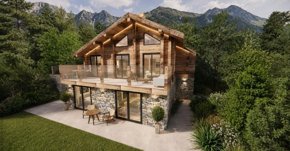 Projet de rénovation d'exception : Chalet indépendant proche du centre de Crans avec un fort potentiel