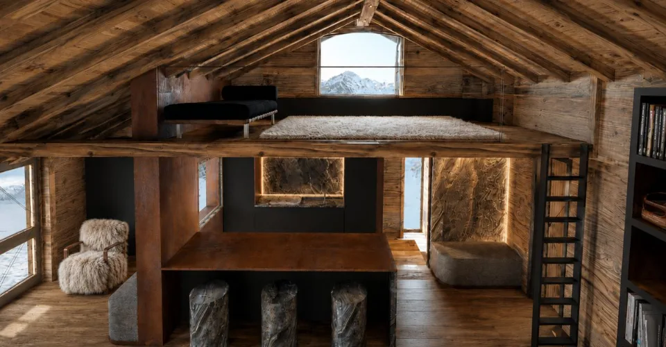 Projet de rénovation d'exception : Chalet indépendant proche du centre de Crans avec un fort potentiel