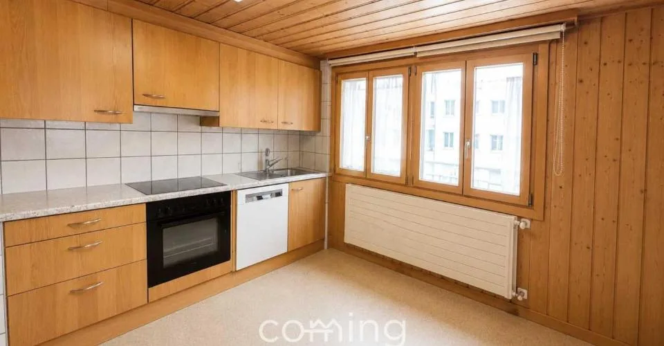 Sonnige 4.5 Zimmerwohnung mit Bergpanorama in Eischoll