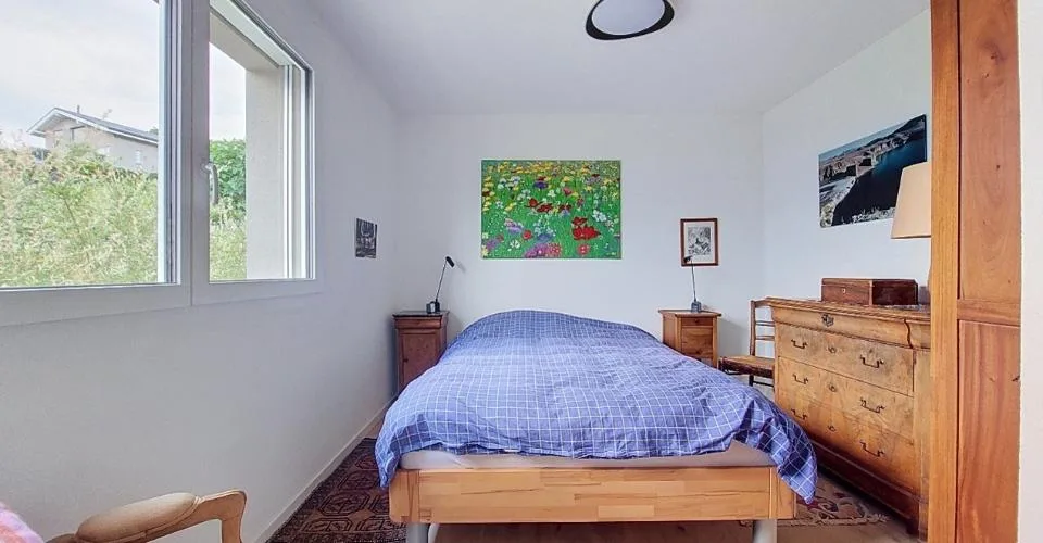 Savièse, attique contemporain de 3.5 pièces de 81 m2 avec terrasse panoramique de 36 m2