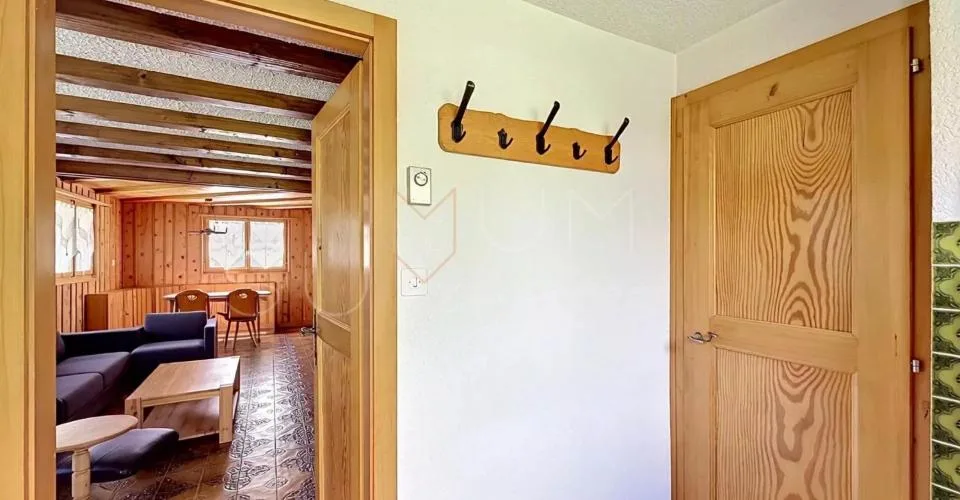 Exclusivité - à 5 min d'Ovronnaz, chalet authentique sans vis-à-vis