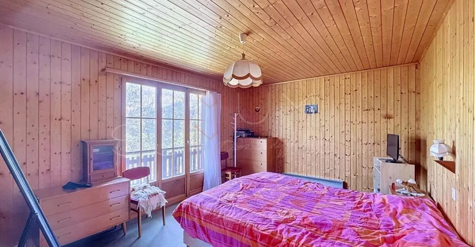 Exclusivité - à 5 min d'Ovronnaz, chalet authentique sans vis-à-vis