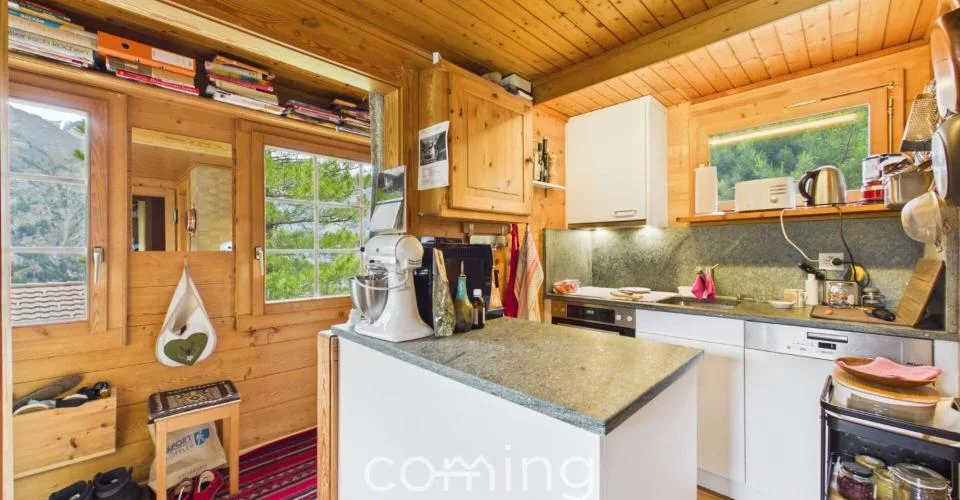 4-Zimmer-Chalet in St. Niklaus - Panoramaaussicht, Cheminée, Zweitwohnsitz möglich